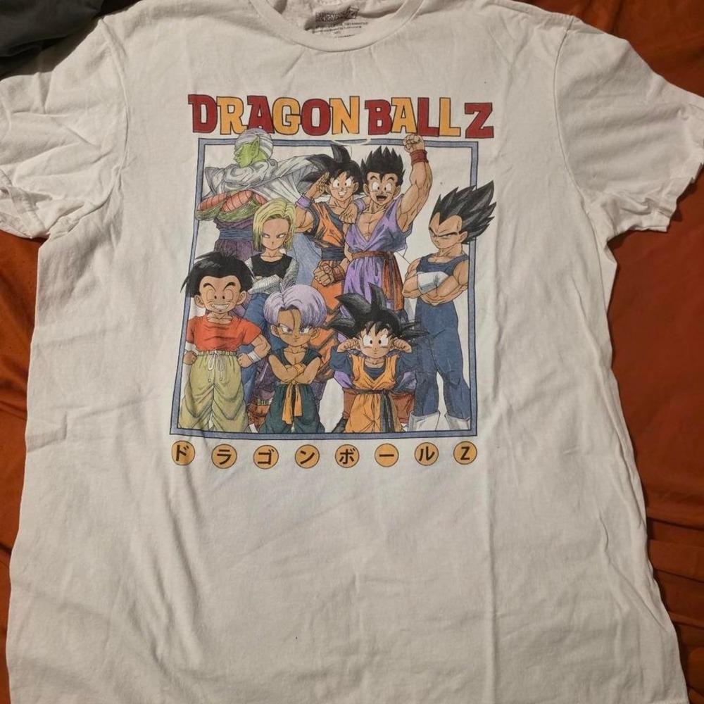 Dragon Ball Z white cotton t-shirt